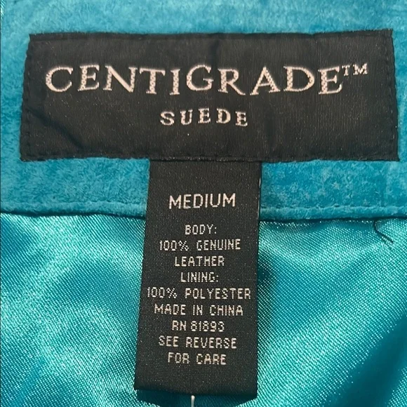 Chic Teal Trench Coat - Picture 2 of 7